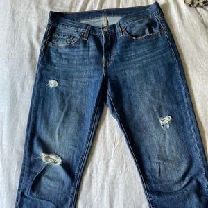 Levi’s 501 cropped jeans